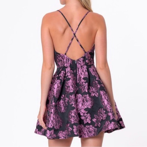 Floral Fit and Flare - Picture 2 of 2